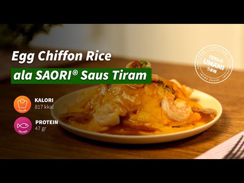 Egg Chiffon Rice ala SAORI®