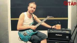 Video thumbnail for Palmer HURRIGAIN fuzz pedál teszt by Global Gitár