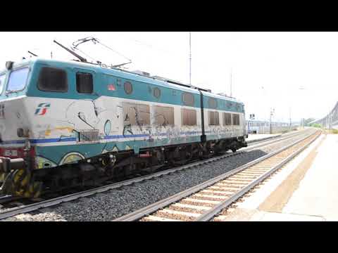 E655.503 sul MRV Terni-Milano smistamento in partenza da Firenze Castello