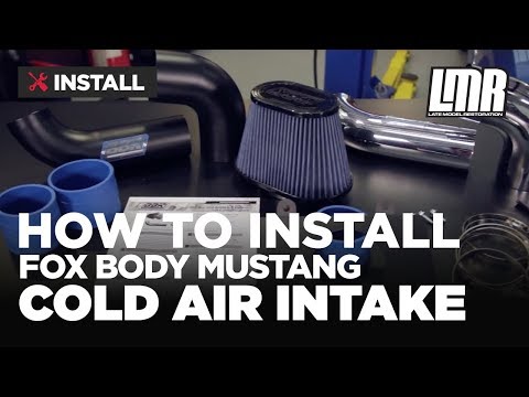 Fox Body Mustang BBK Cold Air Intake Install (89-93 5.0L)
