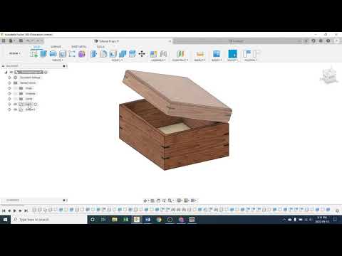 Fusion 360 Basics 3 - Browser, timeline, bodies, sketches and components