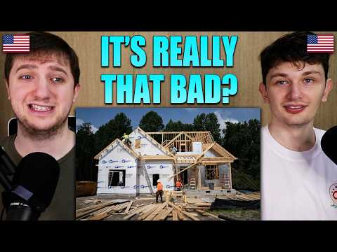 Americans React to Why Are American Homes So Bad Compared to Europe