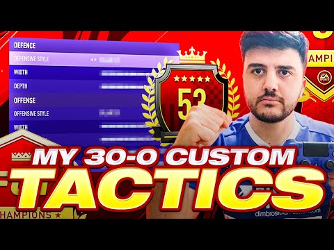 30-0 TOP 200 442 PRO CUSTOM TACTICS + INSTRUCTIONS - FIFA 21 Ultimate team