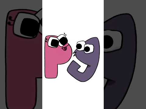 Alphabet Lore P Lowercase