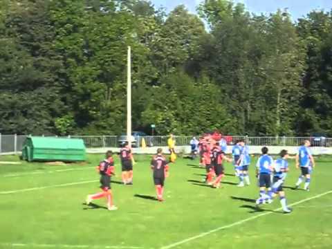 FK Těrlicko   1 FK Spartak Jablunkov 17 09 2011 Fragment meczu cz1