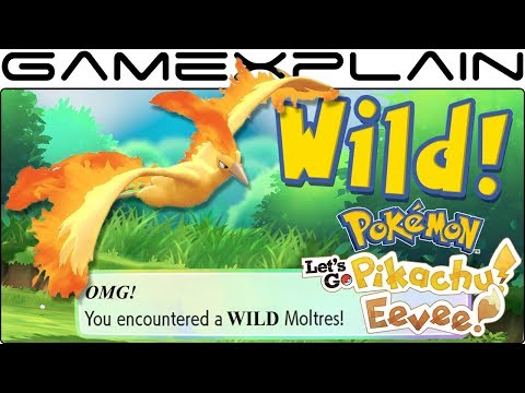 How to Catch Wild LEGENDARY Pokémon in Let's Go Pikachu & Eevee (Articuno, Zapdos, & Moltres Guide)