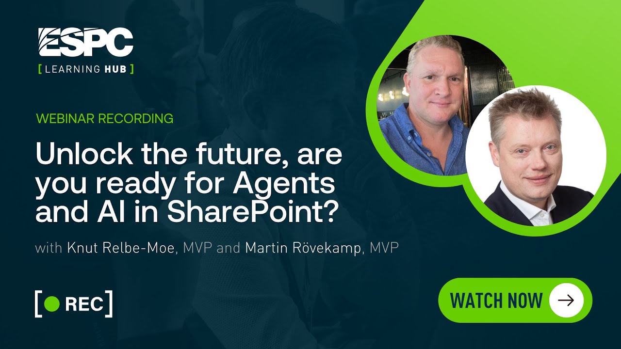 Unlock the future, are you ready for Agents and AI in SharePoint?