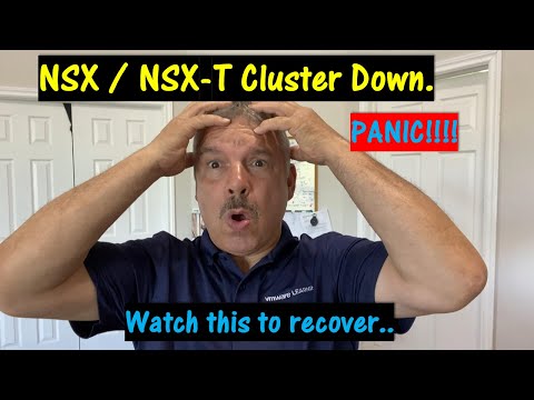 MultiNode Failure NSX-T Management Cluster.  VMware NSX