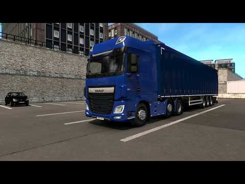 Euro Truck Simulator 2  Plymouth to Southampton DAF XF 106 450 2017