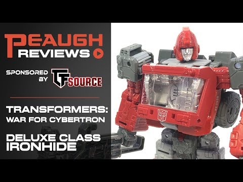 Video Review: Transformers: War for Cybertron SIEGE – Deluxe IRONHIDE
