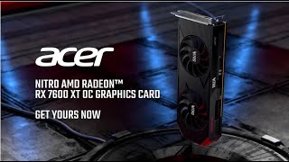 Acer Nitro RADEON RX 7600 XT OC 16G | OC Performance