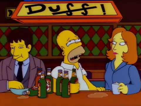 Die Simpsons - Homer, Mulder und Scully in Moes Bar [S08E10 - Die Akte Springfield]