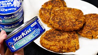 Canned Tuna Patties Recipe!