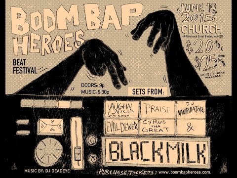 Boom Bap Heroes Beat Fest Promo Trailer (STARRING BLACK MILK)