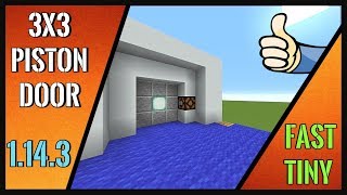How To Build 3x3 Piston Door