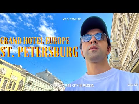 Discover Elegance: Inside Russia's Historic Grand Hotel Europe, St. Petersburg!