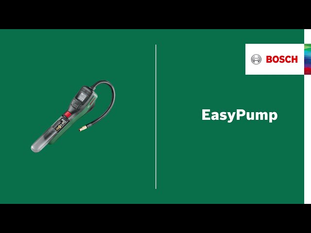 Cordless compressed air pump EasyPump