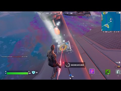 Establish Device Uplink Near Daily Rubble & Recover a Data Drive From Daily Rubble // Fortnite