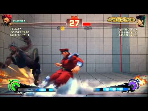 SSF4 AE:2012 Tokido (Akuma) vs Syun59Gundam (Bison)