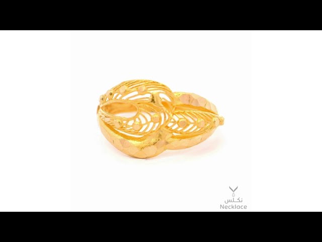 خاتم ذهب عيار 21 (RN.5402)