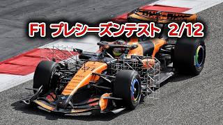 F1 2026 プレシーズンテスト　2/12