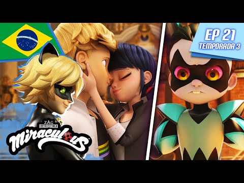 Capa de MIRACULOUS  A MARIONETISTA 2  | Episódio completo  Temporada 3 Ep 21 | Português BRASIL