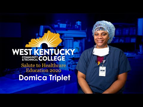 Salute to Healthcare Education 2020: Domica Triplet