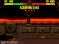 Mortal Kombat 2 Genesis Mega Drive Scorpion Fatality 2