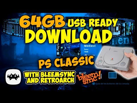 🛠️ 64GB GAMES FOR PS CLASSIC USB READY