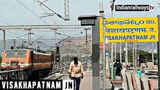 preview picture of video 'Visakhapatnam junction EastcostRailways,(ECoR) Indian Railways | IndianRailways Tv |'