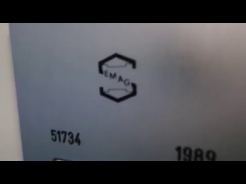 Old Semag traction elevator/lift in Martinkatu 15A, Hyvinkää