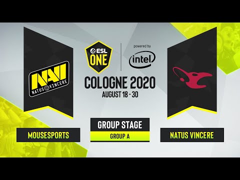 CS:GO - mousesports vs. Natus Vincere  [Nuke] Map 1 - ESL One Cologne 2020 - Group A - EU