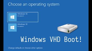 Booting Windows from VHD