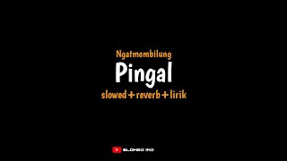 Download lagu Pingal - Ngatmombilung (slowed reverb lirik) ibarat esuk mendung awan aku kudanan sore mbok larani mp3