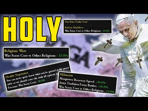 This HOLY EU4 Setup will let you ANNEX Great Powers in one war