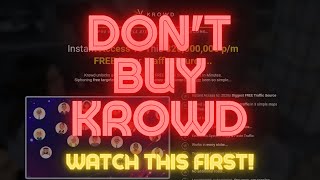 Krowd Software Review | Honest review|  Don't Buy Krowd Sotftware Until You Watch this First!!!