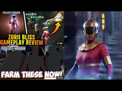 January 15, 2023 - This Week in SWGOH!  Zorii Bliss and Ahnald's New Look!