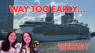 Independence of the Seas Day 5 - The Earliest Disembarkation We've Ever Witnessed