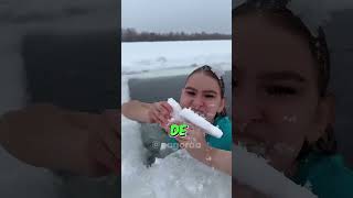 🥶Ela é a Elsa da vida real! #curiosidades #ice #rainhadogelo