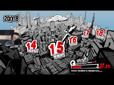 Persona 5 playthrough pt252 - Makoto's New Friend?/Mishima the White Knight!