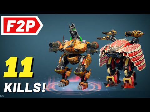 War Robots Free to Play Hangar Gameplay (No Commentary) WR F2P