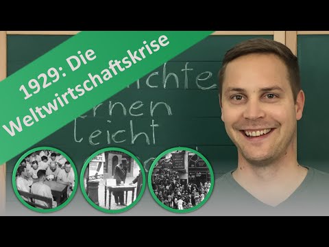 Die Weltwirtschaftskrise 1929 – Ursachen, Börsencrash, New Deal und die Auswirkungen auf Europa