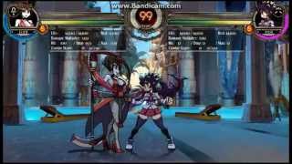 Skullgirls Encore - Eliza Beta Combos 7/6/14