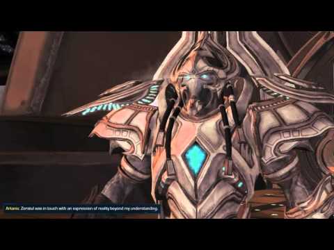 Starcraft II: Legacy of the Void Campaign 09. Ulnar Mission 1 - Temple of Unification