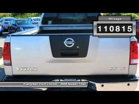 2008 Nissan Titan Issaquah WA 15-2199A