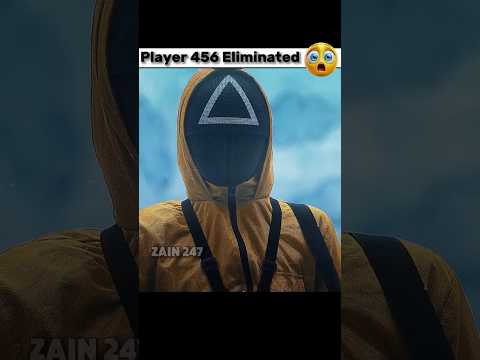 Player 456 Eliminated in S1 #shorts #squidgame #player456 | SquidGame