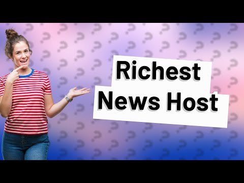 Who is the richest news host?