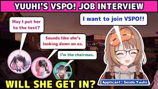 Sendo Yuuhi's VSPO Clan Membership Interview | VCR Rust [ENG SUB]