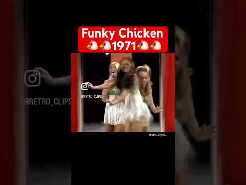 Do the Funky Chicken dance. 1971 #70s