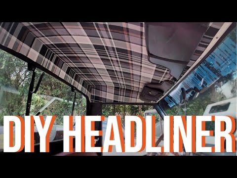 I made a headliner from scratch!!  DIY Jeep 10 headliner.